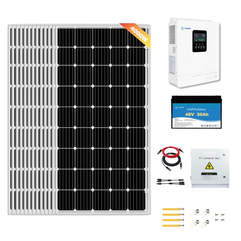 4000w Solar Cell Panel System